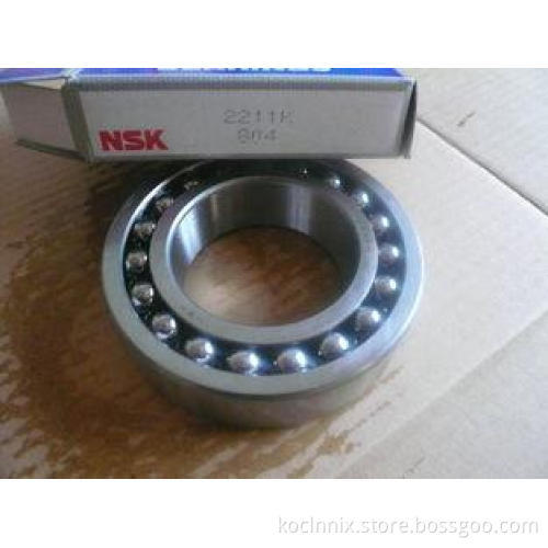 C0 C1 2211K Open Self Aligning Ball Bearing Double Row Ball